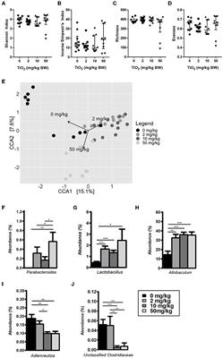 Impact of the Food Additive Titanium Dioxide (E171) on Gut Microbiota-Host Interaction